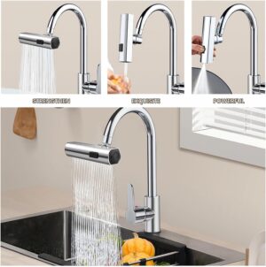 Kitchen Sink Waterfall Faucet